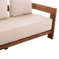 ΚΑΝΑΠΕΣ ΤΡΙΘΕΣΙΟΣ ΣΕΙΡΑ KIOTO HM6382 ΞΥΛΟ TEAK ΦΥΣΙΚΟ-ΜΠΕΖ ΜΑΞΙΛΑΡΙΑ 210x74x72Υεκ.