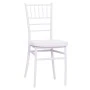ΚΑΡΕΚΛΑ CATERING TIFFANY ΜΕ ΜΑΞΙΛΑΡΙ HM21104 ΛΕΥΚΟ ΠΟΛΥΠΡΟΠΥΛΕΝΙΟ 39x47x89Yεκ.