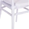 ΚΑΡΕΚΛΑ CATERING TIFFANY ΜΕ ΜΑΞΙΛΑΡΙ HM21104 ΛΕΥΚΟ ΠΟΛΥΠΡΟΠΥΛΕΝΙΟ 39x47x89Yεκ.