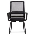 ΚΑΡΕΚΛΑ ΕΠΙΣΚΕΠΤΗ CASTER HM1228.01 PP--MESH--ΜΕΤΑΛΛΟ ΜΑΥΡΟ 46x52x94Υεκ