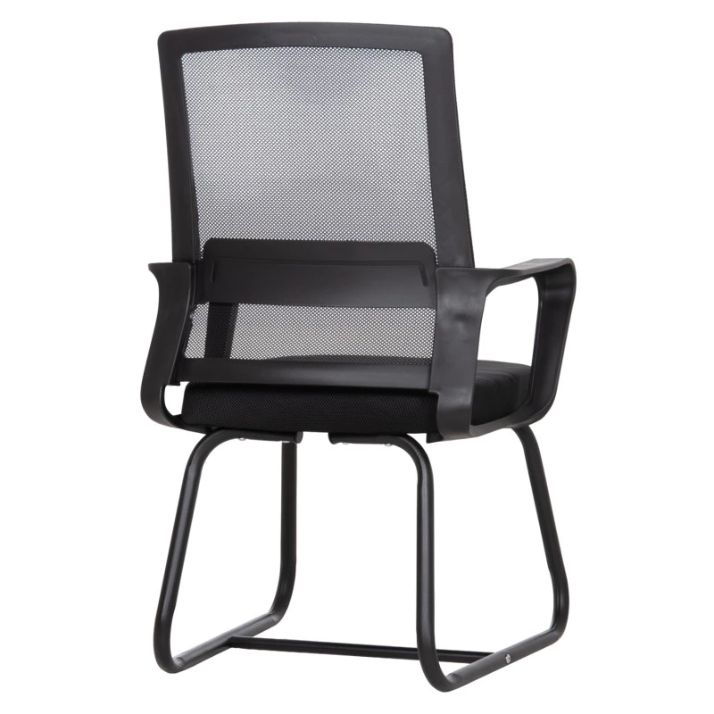 ΚΑΡΕΚΛΑ ΕΠΙΣΚΕΠΤΗ CASTER HM1228.01 PP--MESH--ΜΕΤΑΛΛΟ ΜΑΥΡΟ 46x52x94Υεκ
