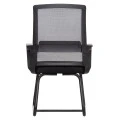 ΚΑΡΕΚΛΑ ΕΠΙΣΚΕΠΤΗ CASTER HM1228.01 PP--MESH--ΜΕΤΑΛΛΟ ΜΑΥΡΟ 46x52x94Υεκ