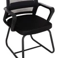ΚΑΡΕΚΛΑ ΕΠΙΣΚΕΠΤΗ CASTER HM1228.01 PP--MESH--ΜΕΤΑΛΛΟ ΜΑΥΡΟ 46x52x94Υεκ