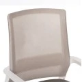ΚΑΡΕΚΛΑ ΕΠΙΣΚΕΠΤΗ CASTER HM1228.02 ΛΕΥΚΟ ΜΕΤΑΛΛΟ/PP--ΑΝΟΙΧΤΟ ΓΚΡΙ MESH 58x56x93Υεκ