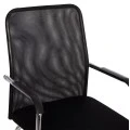 ΚΑΡΕΚΛΑ ΕΠΙΣΚΕΠΤΗ STED HM1232.01 ΜΑΥΡO MESH--ΠΟΔΙΑ/ΜΠΡΑΤΣΑ ΧΡΩΜΙΟΥ 55x59x89Υεκ