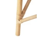 ΚΑΡΕΚΛΑ ΕΞΩΤ.ΧΩΡΟΥ CELLION HM9812.01 ΡΑΒΔΟΙ RATTAN ΣΕ ΦΥΣΙΚΟ ΧΡΩΜΑ 76x72x83Υεκ.