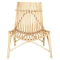 ΚΑΡΕΚΛΑ ΕΞΩΤ.ΧΩΡΟΥ CELLION HM9812.01 ΡΑΒΔΟΙ RATTAN ΣΕ ΦΥΣΙΚΟ ΧΡΩΜΑ 76x72x83Υεκ.