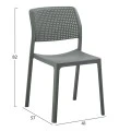 ΚΑΡΕΚΛΑ ΕΞΩΤ.ΧΩΡΟΥ COMFEE HM6101.05 DARK OLIVE GREEN ΠΟΛΥΠΡΟΠΥΛΕΝΙΟ 41x57x82Υεκ.