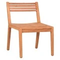 ΚΑΡΕΚΛΑ ΕΞΩΤ.ΧΩΡΟΥ PAVEL HM6615 ΞΥΛΟ TEAK--ΦΥΣΙΚΟ ΧΡΩΜΑ 46x54x78Υεκ.