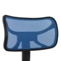ΚΑΡΕΚΛΑ ΓΡΑΦΕΙΟΥ AKHILA HM1026.06 ΜΠΛΕ ΥΦΑΣΜΑ MESH 40,5x50,5x91,5 εκ.