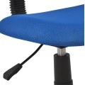 ΚΑΡΕΚΛΑ ΓΡΑΦΕΙΟΥ AKHILA HM1026.06 ΜΠΛΕ ΥΦΑΣΜΑ MESH 40,5x50,5x91,5 εκ.