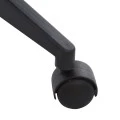ΚΑΡΕΚΛΑ ΓΡΑΦΕΙΟΥ ANIVIA HM1073.21 ΓΚΡΙ & ΣΚΕΛΕΤΟ ΜΑΥΡΟ 64x61x127 cm