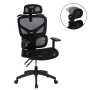 ΚΑΡΕΚΛΑ ΓΡΑΦΕΙΟΥ APEX HM1227.01 ΜΑΥΡO MESH & PP 70x66x113-130Υεκ