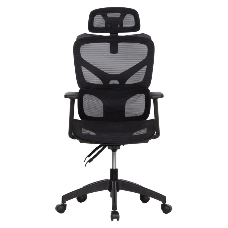 ΚΑΡΕΚΛΑ ΓΡΑΦΕΙΟΥ APEX HM1227.01 ΜΑΥΡO MESH & PP 70x66x113-130Υεκ