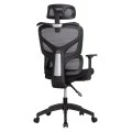 ΚΑΡΕΚΛΑ ΓΡΑΦΕΙΟΥ APEX HM1227.01 ΜΑΥΡO MESH & PP 70x66x113-130Υεκ