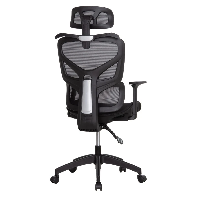 ΚΑΡΕΚΛΑ ΓΡΑΦΕΙΟΥ APEX HM1227.01 ΜΑΥΡO MESH & PP 70x66x113-130Υεκ