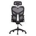 ΚΑΡΕΚΛΑ ΓΡΑΦΕΙΟΥ APEX HM1227.01 ΜΑΥΡO MESH & PP 70x66x113-130Υεκ