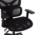 ΚΑΡΕΚΛΑ ΓΡΑΦΕΙΟΥ APEX HM1227.01 ΜΑΥΡO MESH & PP 70x66x113-130Υεκ