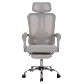 ΚΑΡΕΚΛΑ ΓΡΑΦΕΙΟΥ BARNET HM18258.02 ΓΚΡΙ MESH-ΓΚΡΙ ΣΚΕΛΕΤΟΣ NYLON 61x62x123Υ