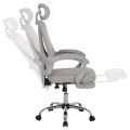 ΚΑΡΕΚΛΑ ΓΡΑΦΕΙΟΥ BARNET HM18258.02 ΓΚΡΙ MESH-ΓΚΡΙ ΣΚΕΛΕΤΟΣ NYLON 61x62x123Υ