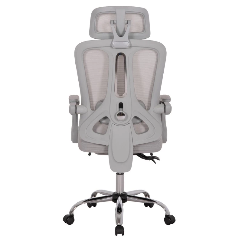 ΚΑΡΕΚΛΑ ΓΡΑΦΕΙΟΥ BARNET HM18258.02 ΓΚΡΙ MESH-ΓΚΡΙ ΣΚΕΛΕΤΟΣ NYLON 61x62x123Υ