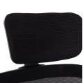 ΚΑΡΕΚΛΑ ΓΡΑΦΕΙΟΥ BASTON HM18236.01 ΜΑΥΡΟ MESH & PP ΣΚΕΛΕΤΟΣ 64x60x117-127Υεκ.