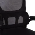 ΚΑΡΕΚΛΑ ΓΡΑΦΕΙΟΥ BASTON HM18236.01 ΜΑΥΡΟ MESH & PP ΣΚΕΛΕΤΟΣ 64x60x117-127Υεκ.