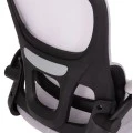 ΚΑΡΕΚΛΑ ΓΡΑΦΕΙΟΥ BASTON HM18236.02 ΓΚΡΙ MESH & ΜΑΥΡΟ PP ΣΚΕΛΕΤΟΣ 64x60x127Υεκ.