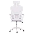 ΚΑΡΕΚΛΑ ΓΡΑΦΕΙΟΥ BASTON HM18236.03 ΓΚΡΙ MESH & ΛΕΥΚΟΣ PP ΣΚΕΛΕΤΟΣ 64x60x127Υεκ.