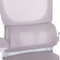 ΚΑΡΕΚΛΑ ΓΡΑΦΕΙΟΥ BASTON HM18236.03 ΓΚΡΙ MESH & ΛΕΥΚΟΣ PP ΣΚΕΛΕΤΟΣ 64x60x127Υεκ.