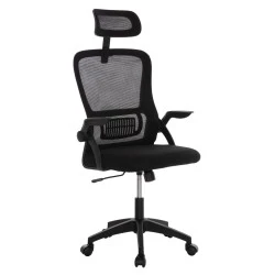ΚΑΡΕΚΛΑ ΓΡΑΦΕΙΟΥ BLAZER HM1205.01 ΜΑΥΡΟ MESH-ΜΑΥΡΟΣ ΣΚΕΛΕΤΟΣ 60x58x110-130Υεκ.