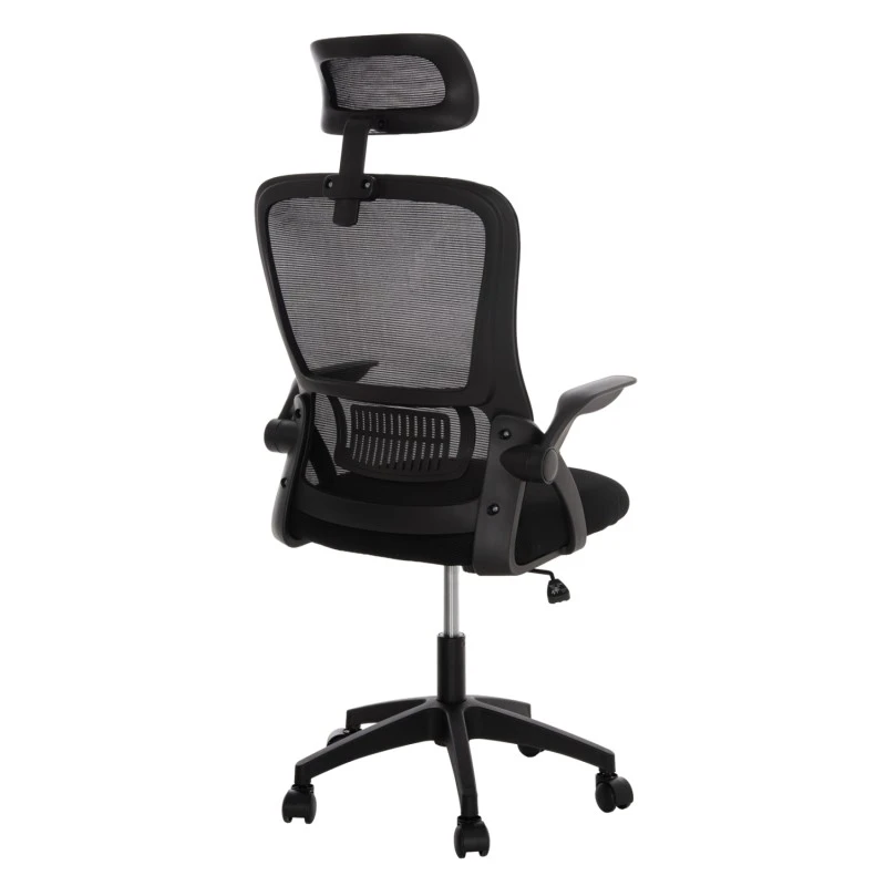 ΚΑΡΕΚΛΑ ΓΡΑΦΕΙΟΥ BLAZER HM1205.01 ΜΑΥΡΟ MESH-ΜΑΥΡΟΣ ΣΚΕΛΕΤΟΣ 60x58x110-130Υεκ.