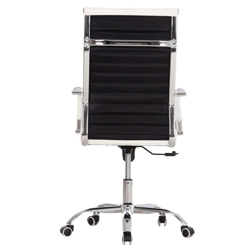 ΚΑΡΕΚΛΑ ΓΡΑΦΕΙΟΥ BOSS ΔΙΕΥΘΥΝΤΟΥ HM1059.32 ΛΕΥΚΟ PU ΠΟΔΙ ΧΡΩΜΙΟΥ 54x57x110Υεκ.