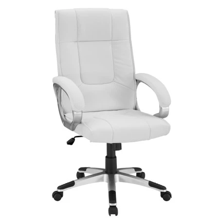 ΚΑΡΕΚΛΑ ΓΡΑΦΕΙΟΥ CHANDER HM1092.02 ΛΕΥΚΗ 63x66x116 εκ.