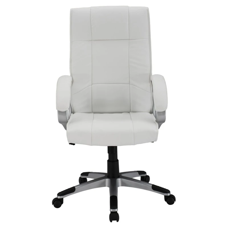ΚΑΡΕΚΛΑ ΓΡΑΦΕΙΟΥ CHANDER HM1092.02 ΛΕΥΚΗ 63x66x116 εκ.
