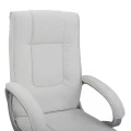 ΚΑΡΕΚΛΑ ΓΡΑΦΕΙΟΥ CHANDER HM1092.02 ΛΕΥΚΗ 63x66x116 εκ.