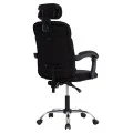 ΚΑΡΕΚΛΑ ΓΡΑΦΕΙΟΥ CRONER HM1196.01 ΜΑΥΡΟ MESH-ΜΕΤΑΛ.ΒΑΣΗ-NYLON ΣΚΕΛΕΤΟΣ 58x99x120Υεκ.