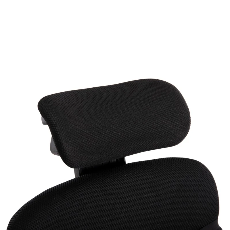 ΚΑΡΕΚΛΑ ΓΡΑΦΕΙΟΥ CRONER HM1196.01 ΜΑΥΡΟ MESH-ΜΕΤΑΛ.ΒΑΣΗ-NYLON ΣΚΕΛΕΤΟΣ 58x99x120Υεκ.