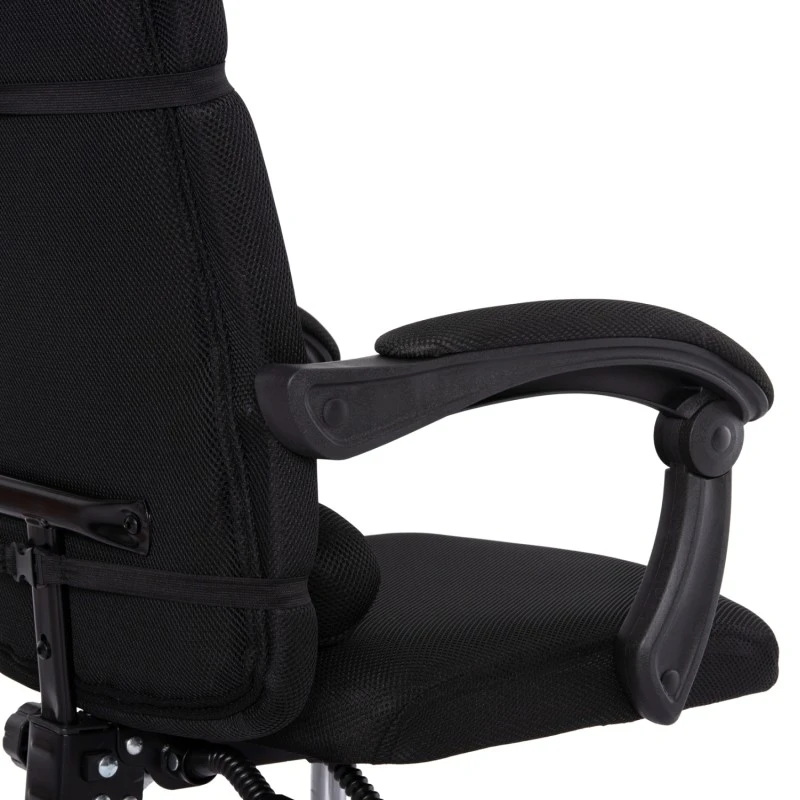 ΚΑΡΕΚΛΑ ΓΡΑΦΕΙΟΥ CRONER HM1196.01 ΜΑΥΡΟ MESH-ΜΕΤΑΛ.ΒΑΣΗ-NYLON ΣΚΕΛΕΤΟΣ 58x99x120Υεκ.
