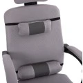 ΚΑΡΕΚΛΑ ΓΡΑΦΕΙΟΥ CRONER HM1196.02 ΓΚΡΙ MESH-ΜΕΤΑΛ.ΒΑΣΗ-NYLON ΣΚΕΛΕΤΟΣ 58x67x124Υεκ.