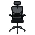 ΚΑΡΕΚΛΑ ΓΡΑΦΕΙΟΥ FLOATER HM1230.01 ΜΑΥΡO MESH & PP 62x62x115-125Υεκ