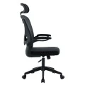 ΚΑΡΕΚΛΑ ΓΡΑΦΕΙΟΥ FLOATER HM1230.01 ΜΑΥΡO MESH & PP 62x62x115-125Υεκ