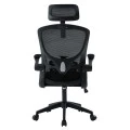 ΚΑΡΕΚΛΑ ΓΡΑΦΕΙΟΥ FLOATER HM1230.01 ΜΑΥΡO MESH & PP 62x62x115-125Υεκ