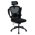 ΚΑΡΕΚΛΑ ΓΡΑΦΕΙΟΥ FLOATER HM1230.01 ΜΑΥΡO MESH & PP 62x62x115-125Υεκ