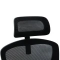 ΚΑΡΕΚΛΑ ΓΡΑΦΕΙΟΥ FLOATER HM1230.01 ΜΑΥΡO MESH & PP 62x62x115-125Υεκ