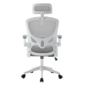 ΚΑΡΕΚΛΑ ΓΡΑΦΕΙΟΥ FLOATER HM1230.02 ΛΕΥΚΟ PP--ΑΝΟΙΧΤΟ ΓΚΡΙ MESH 62x62x115-125Υεκ