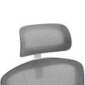 ΚΑΡΕΚΛΑ ΓΡΑΦΕΙΟΥ FLOATER HM1230.02 ΛΕΥΚΟ PP--ΑΝΟΙΧΤΟ ΓΚΡΙ MESH 62x62x115-125Υεκ