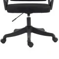 ΚΑΡΕΚΛΑ ΓΡΑΦΕΙΟΥ FRANTIC HM1224.01 ΜΑΥΡO MESH & ΠΟΛΥΠΡΟΠΥΛΕΝΙΟ 60x66x130Υεκ