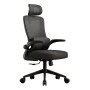 ΚΑΡΕΚΛΑ ΓΡΑΦΕΙΟΥ KESI HM1222.01 ΜΑΥΡO MESH & PP 61x62x125Υεκ.