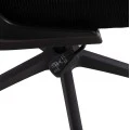 ΚΑΡΕΚΛΑ ΓΡΑΦΕΙΟΥ KESI HM1222.01 ΜΑΥΡO MESH & PP 61x62x125Υεκ.